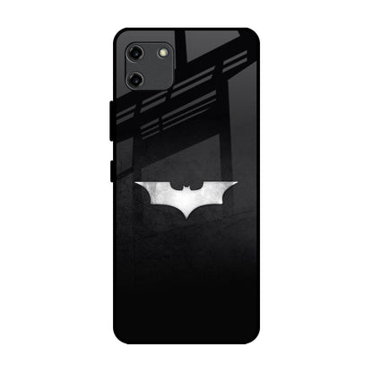 Super Hero Logo Realme C11 Glass Back Cover Online