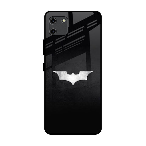 Super Hero Logo Realme C11 Glass Back Cover Online