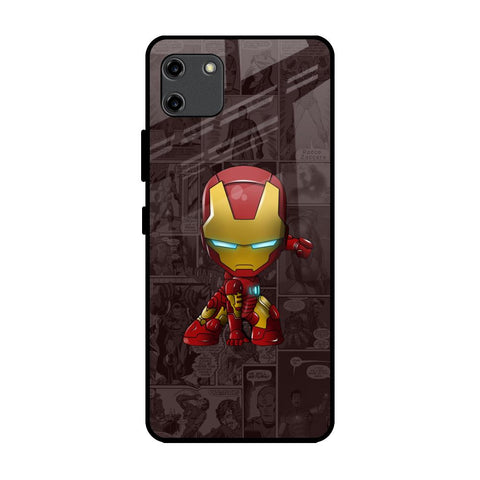 Angry Baby Super Hero Realme C11 Glass Back Cover Online