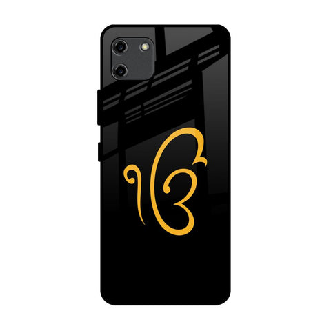 Luxury Fashion Initial Realme C11 Glass Back Cover Online
