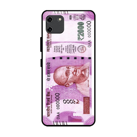Stock Out Currency Realme C11 Glass Back Cover Online