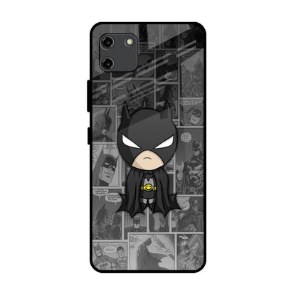 Cartoon Art Realme C11 Glass Back Cover Online