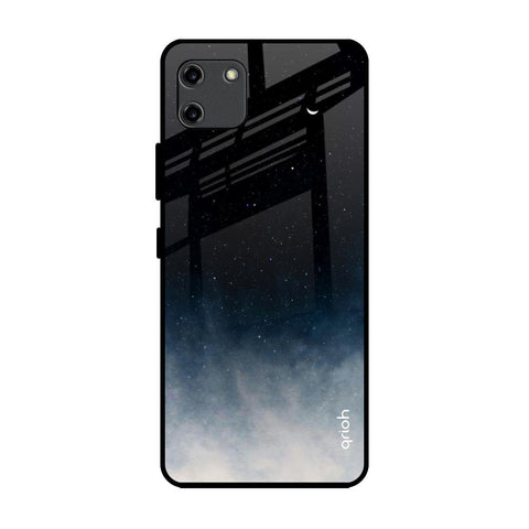 Black Aura Realme C11 Glass Back Cover Online