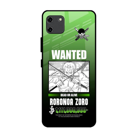 Zoro Wanted Realme C11 Glass Back Cover Online