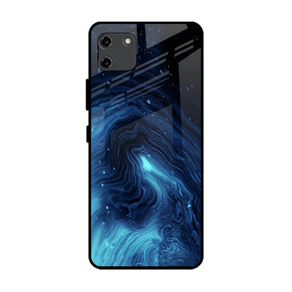 Dazzling Ocean Gradient Realme C11 Glass Back Cover Online