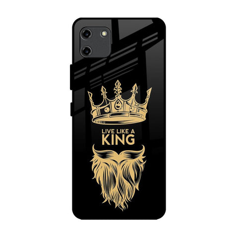 King Life Realme C11 Glass Back Cover Online