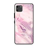 Diamond Pink Gradient Realme C11 Glass Back Cover Online