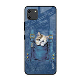 Kitty In Pocket Realme C11 Glass Back Cover Online