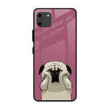 Funny Pug Face Realme C11 Glass Back Cover Online