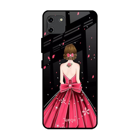 Fashion Princess Realme C11 Glass Back Cover Online