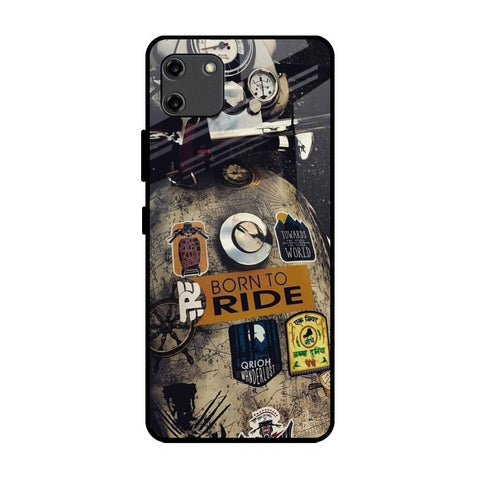 Ride Mode On Realme C11 Glass Back Cover Online