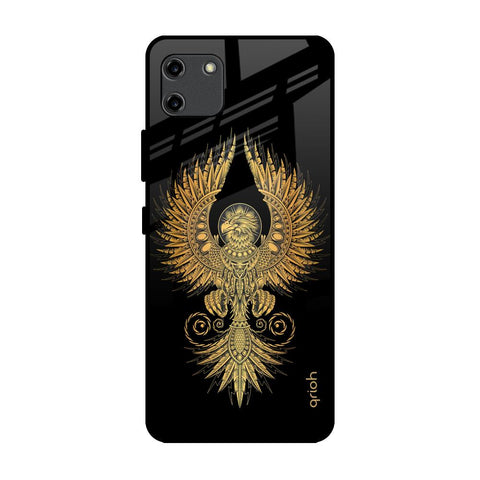 Mythical Phoenix Art Realme C11 Glass Back Cover Online
