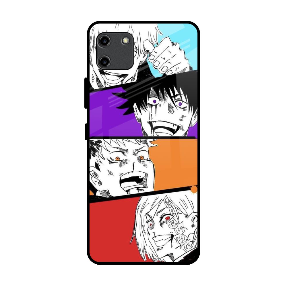 Anime Sketch Realme C11 Glass Back Cover Online