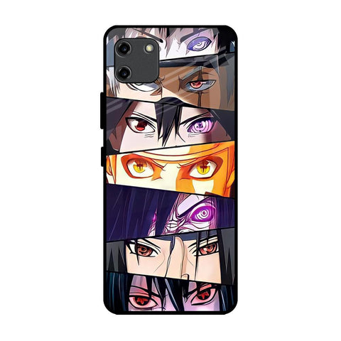 Anime Eyes Realme C11 Glass Back Cover Online