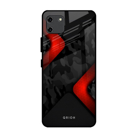 Modern Camo Abstract Realme C11 Glass Back Cover Online