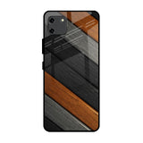 Tri Color Wood Realme C11 Glass Back Cover Online