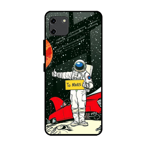 Astronaut on Mars Realme C11 Glass Back Cover Online