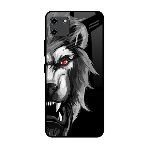 Wild Lion Realme C11 Glass Back Cover Online