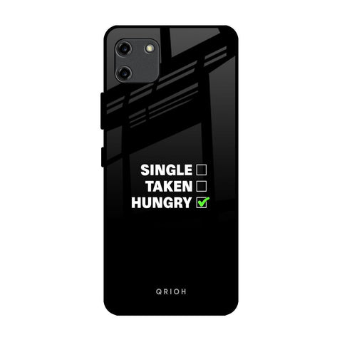 Hungry Realme C11 Glass Back Cover Online