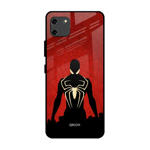 Mighty Superhero Realme C11 Glass Back Cover Online