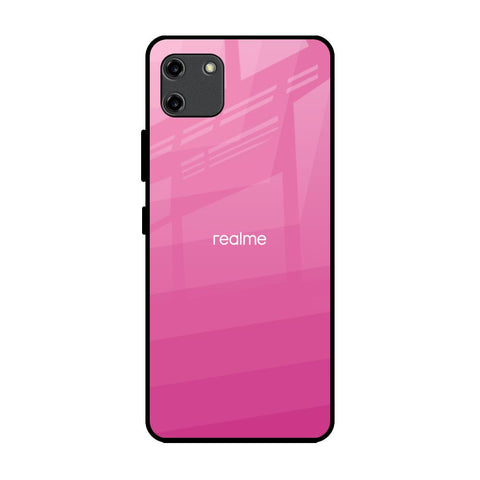 Pink Ribbon Caddy Realme C11 Glass Back Cover Online