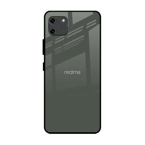 Charcoal Realme C11 Glass Back Cover Online