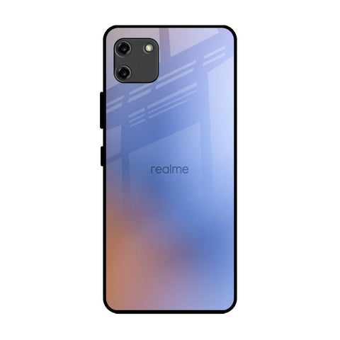 Blue Aura Realme C11 Glass Back Cover Online
