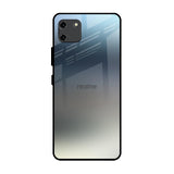 Tricolor Ombre Realme C11 Glass Back Cover Online