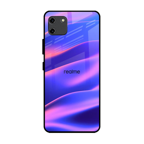 Colorful Dunes Realme C11 Glass Back Cover Online