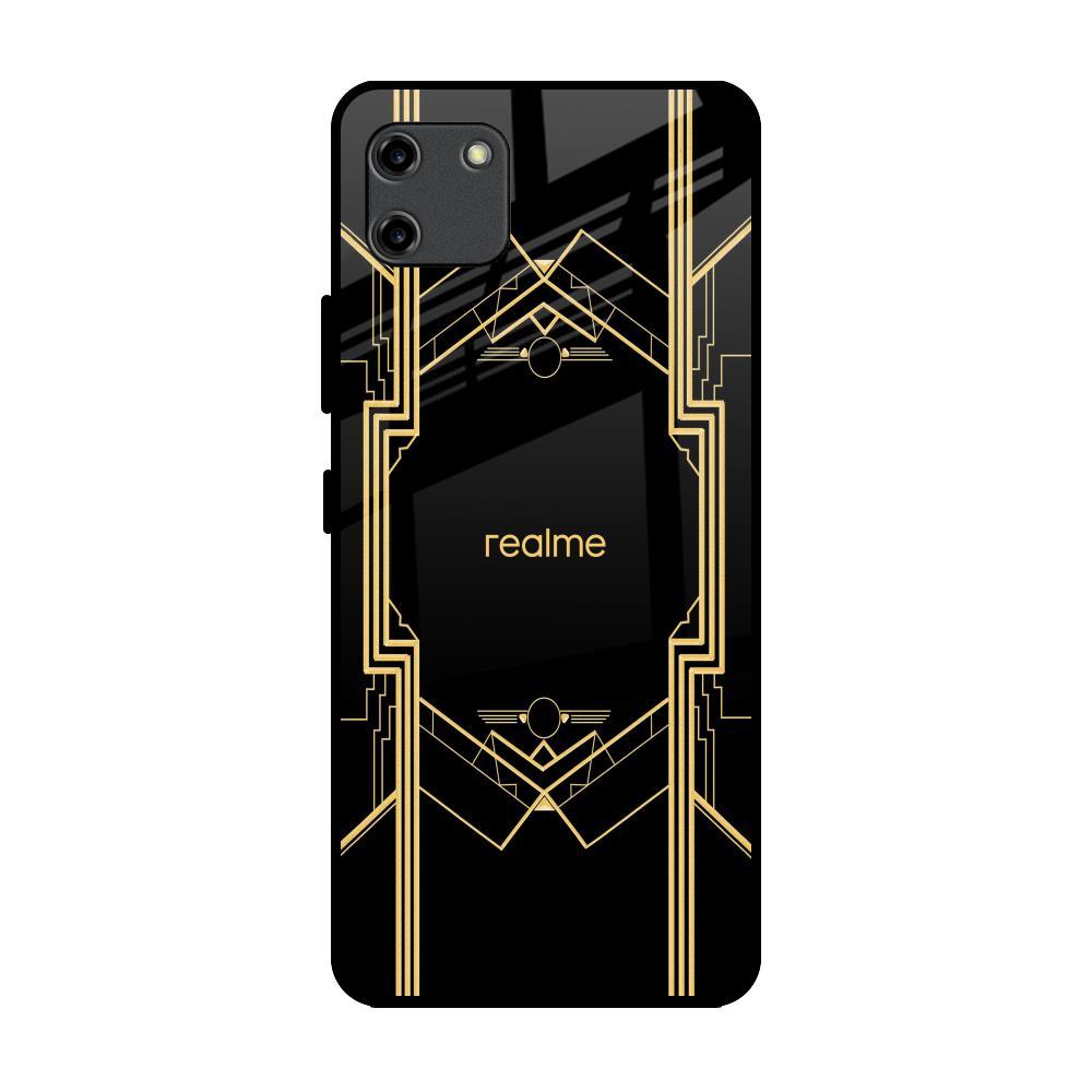 Sacred Logo Realme C11 Glass Back Cover Online