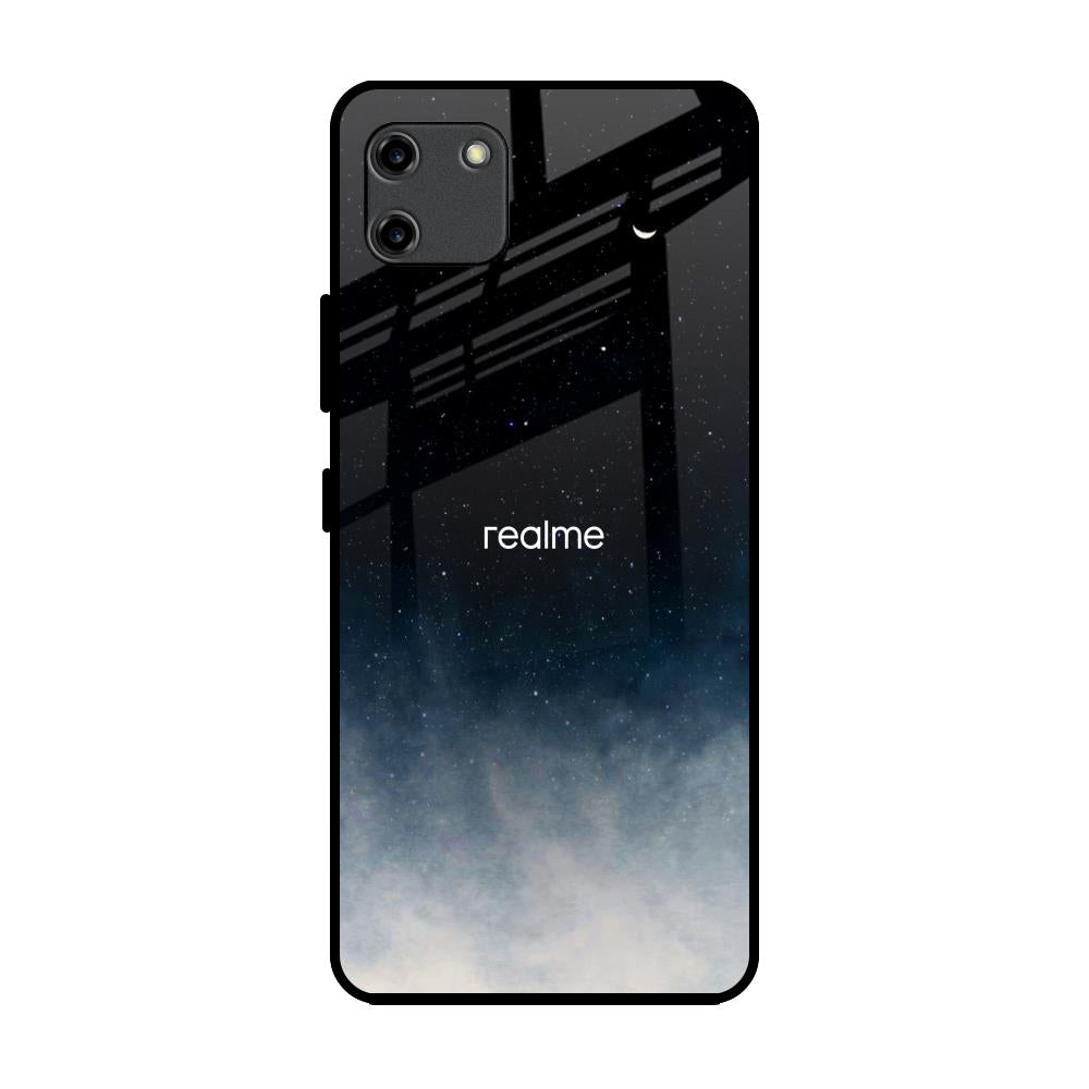 Aesthetic Sky Realme C11 Glass Back Cover Online