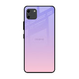 Lavender Gradient Realme C11 Glass Back Cover Online