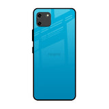 Blue Aqua Realme C11 Glass Back Cover Online