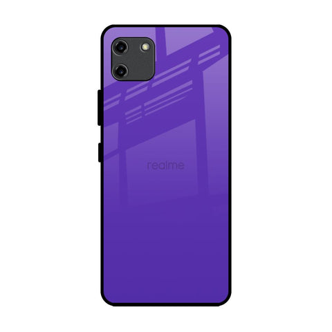 Amethyst Purple Realme C11 Glass Back Cover Online