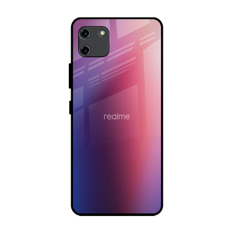 Multi Shaded Gradient Realme C11 Glass Back Cover Online