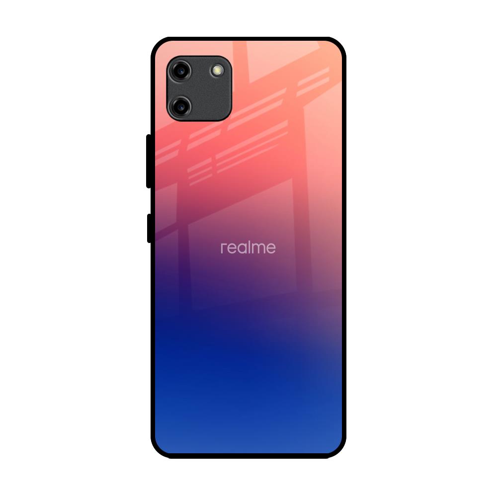 Dual Magical Tone Realme C11 Glass Back Cover Online