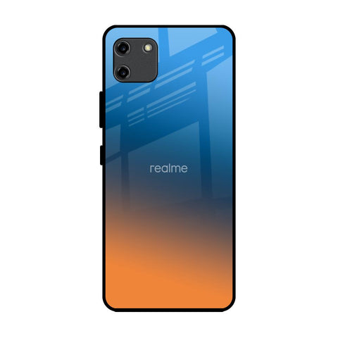 Sunset Of Ocean Realme C11 Glass Back Cover Online