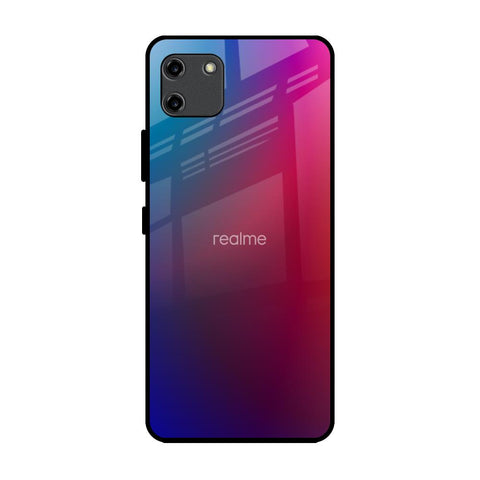 Magical Color Shade Realme C11 Glass Back Cover Online