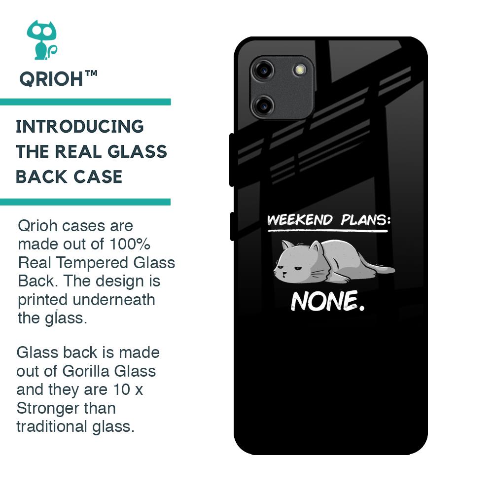 Weekend Plans Glass Case for Realme C11