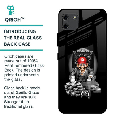 Dark Secret Glass Case for Realme C11