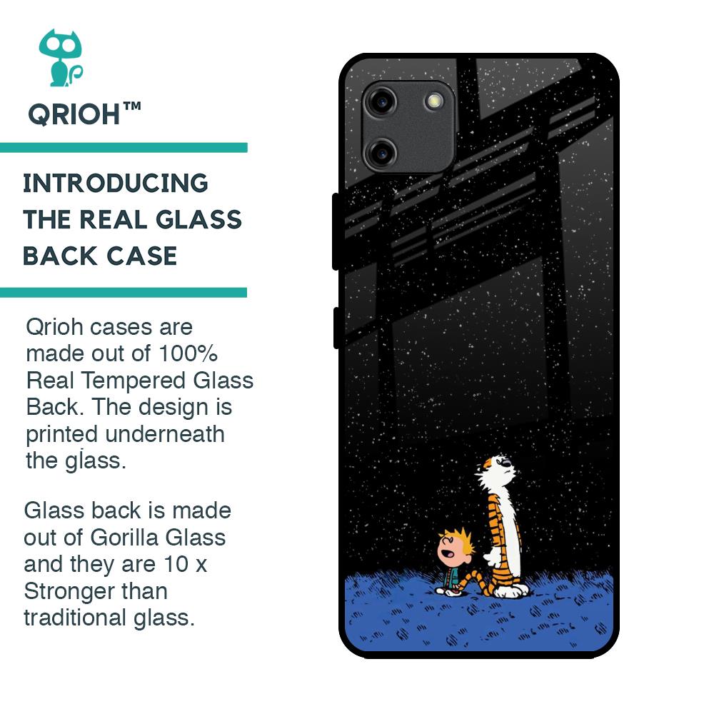 Night Sky Star Glass Case for Realme C11