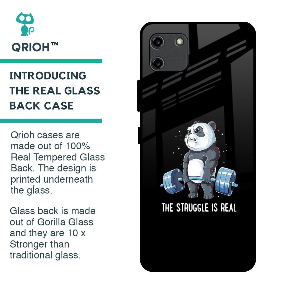 Real Struggle Glass Case for Realme C11