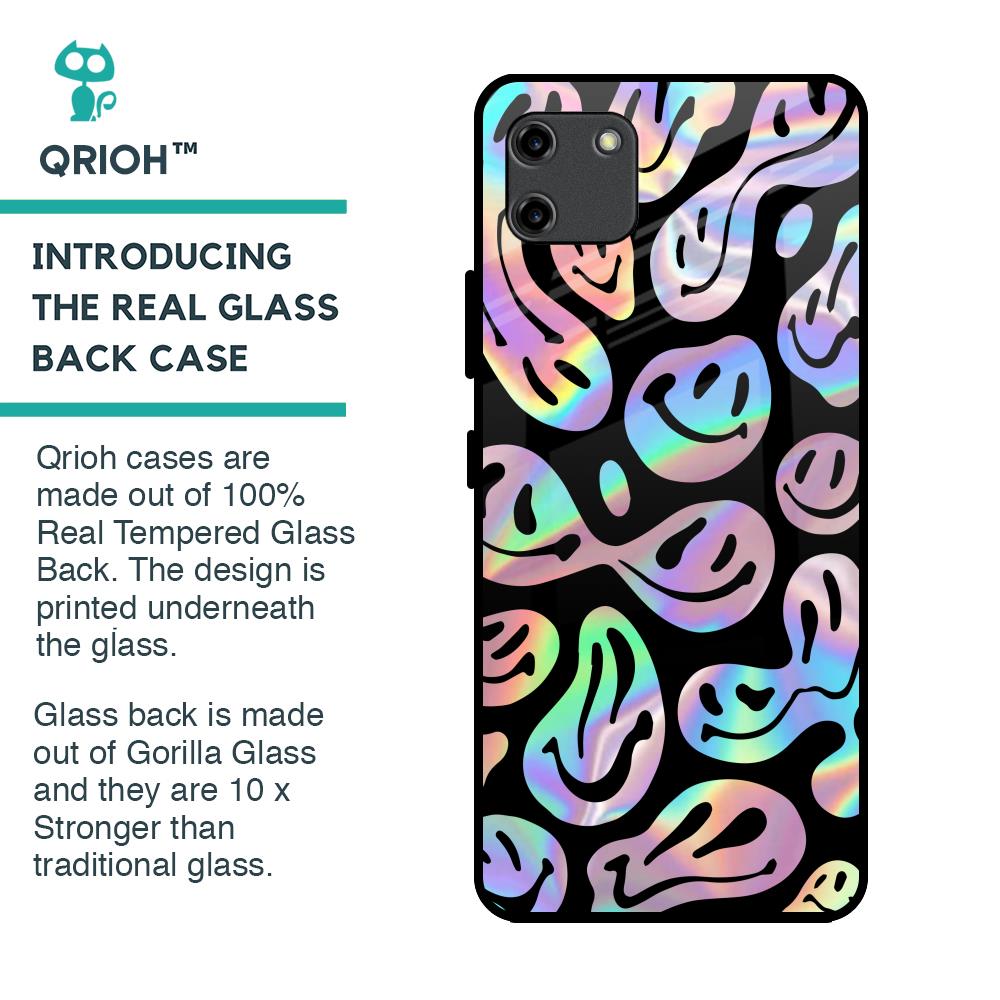 Acid Smile Glass Case for Realme C11