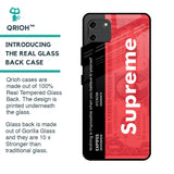 Supreme Ticket Glass Case for Realme C11