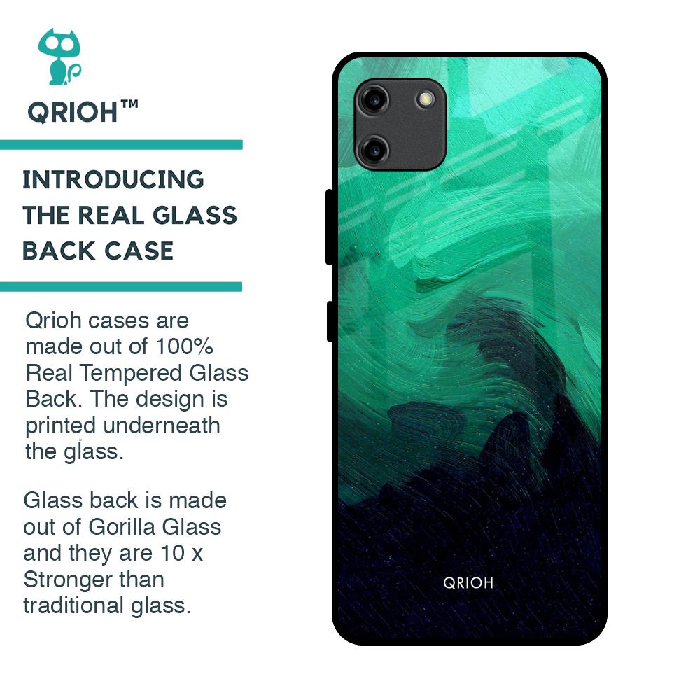 Scarlet Amber Glass Case for Realme C11
