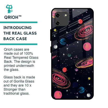 Galaxy In Dream Glass Case For Realme C11
