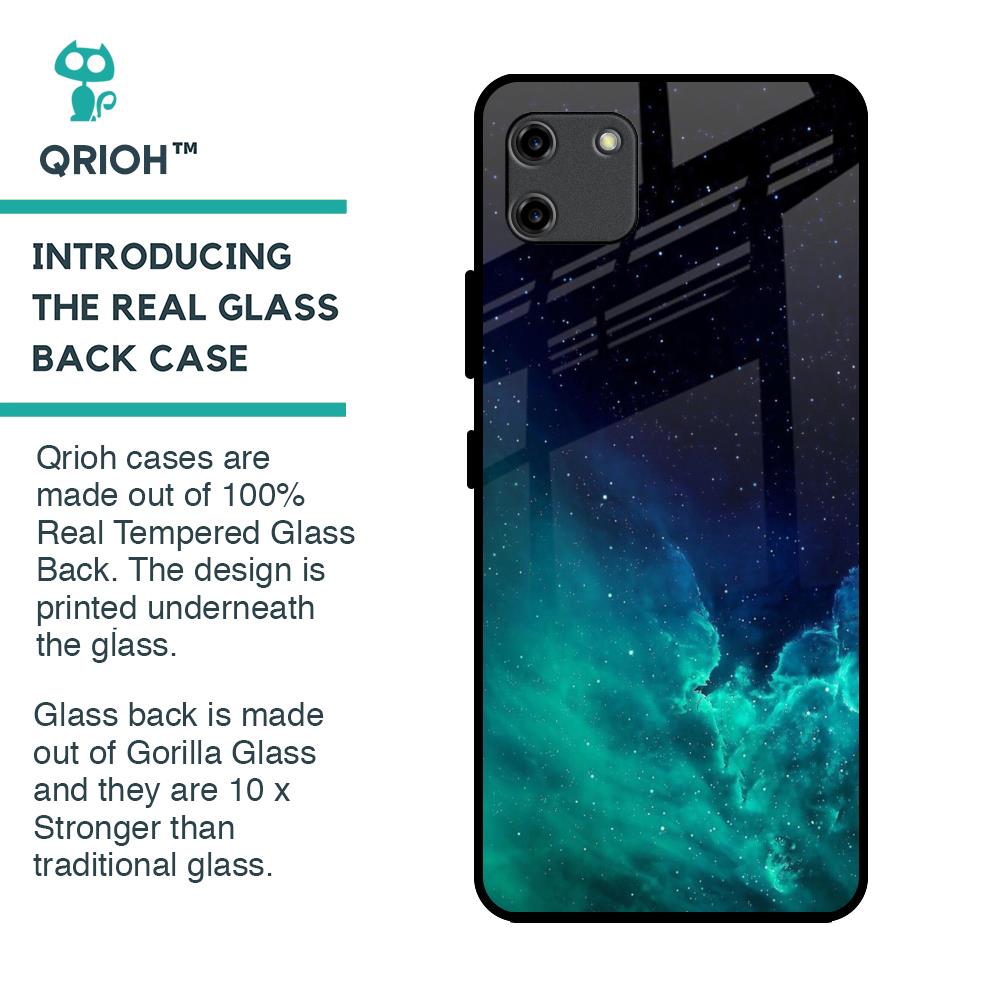 Winter Sky Zone Glass Case For Realme C11