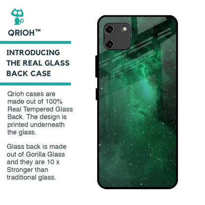 Emerald Firefly Glass Case For Realme C11