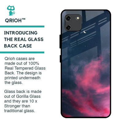 Moon Night Glass Case For Realme C11