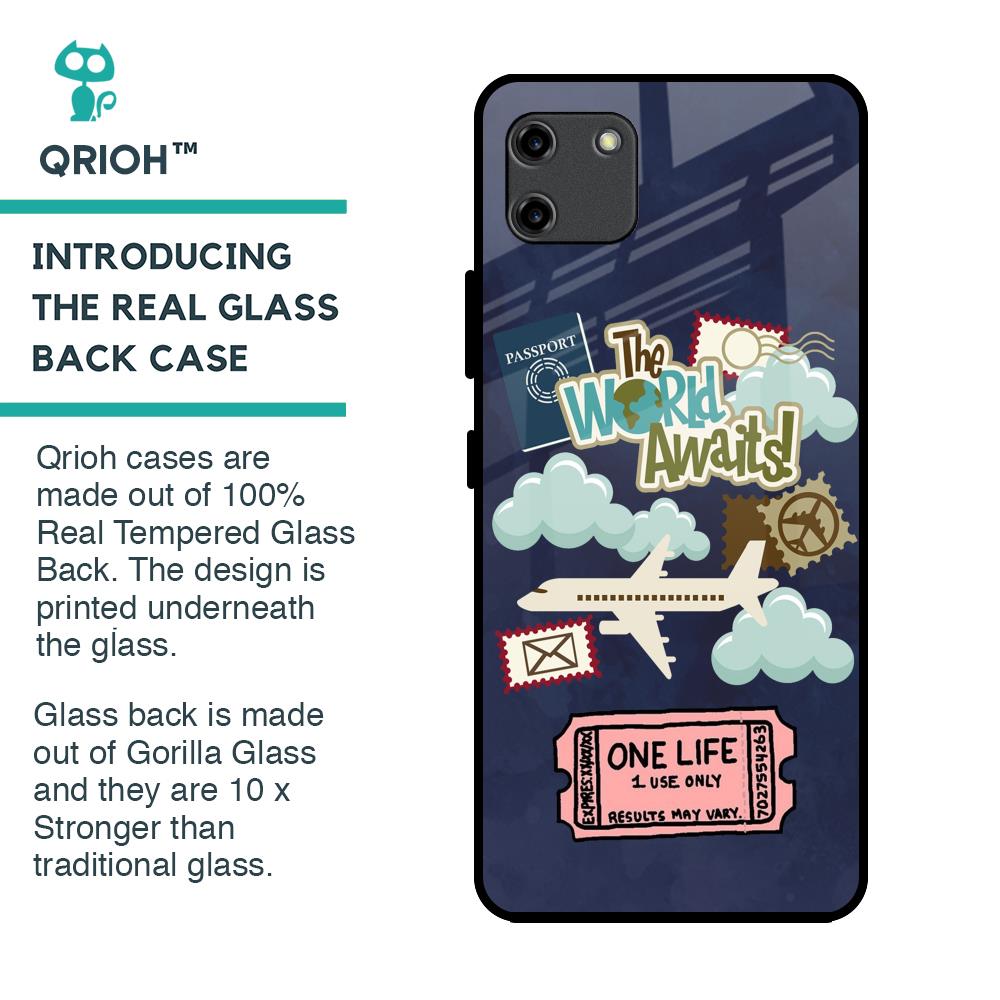 Tour The World Glass Case For Realme C11